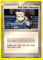 Prof. Oak's Research 98/112 Professor Stamp Promo - Professor Program 2004-2005